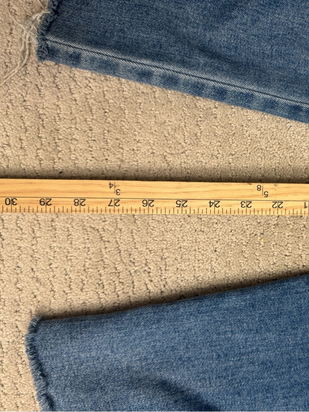 Hidden Logan Dad Cargo Wide Leg Jeans Size 25 Medium Wash - Picture 11 of 16